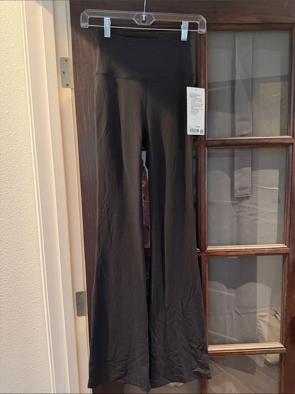 lululemon athletica Black Flared Leggings